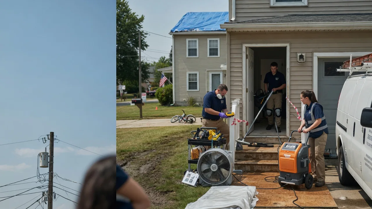 Water Damage Repair in Millersview, TX near me